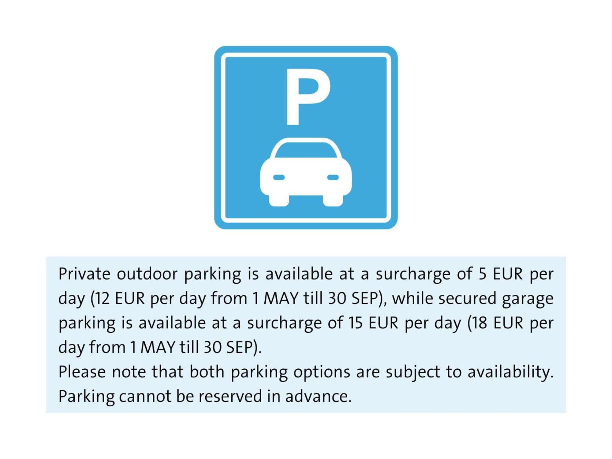 Hotel Slovenija - Terme & Wellness Lifeclass ポルトローシュ エクステリア 写真 Parking information